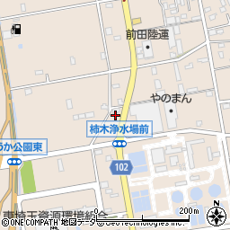 埼玉県草加市柿木町287-2周辺の地図