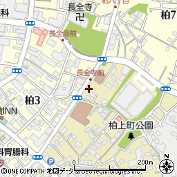 千葉県柏市東上町7-21周辺の地図