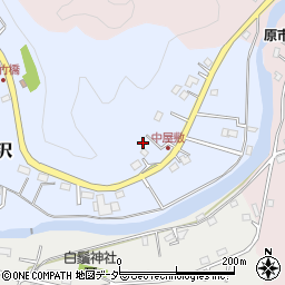 埼玉県飯能市赤沢68-14周辺の地図