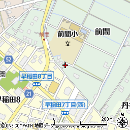 埼玉県三郷市前間194周辺の地図