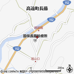 長野県伊那市高遠町長藤板山1849周辺の地図