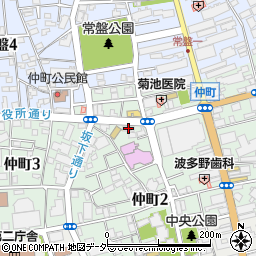 日本聖公会浦和諸聖徒教会周辺の地図