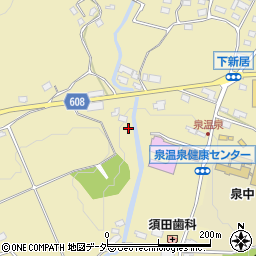 山梨県北杜市大泉町谷戸1457周辺の地図