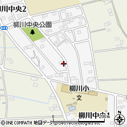 茨城県神栖市柳川中央周辺の地図