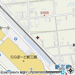 埼玉県三郷市半田2093周辺の地図