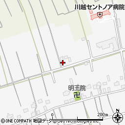 埼玉県川越市下赤坂244-3周辺の地図