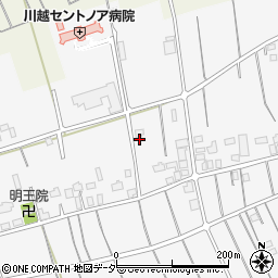 埼玉県川越市下赤坂296周辺の地図