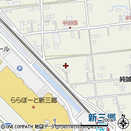 埼玉県三郷市半田2067周辺の地図