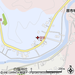 埼玉県飯能市赤沢68-11周辺の地図