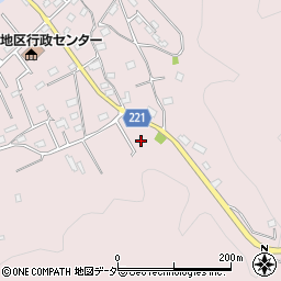 埼玉県飯能市原市場934-7周辺の地図