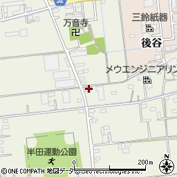 埼玉県三郷市半田710周辺の地図