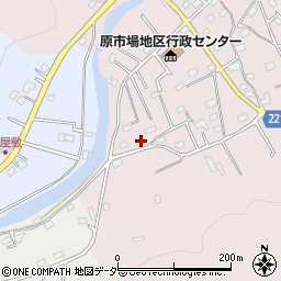 埼玉県飯能市原市場1072-1周辺の地図