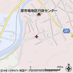 埼玉県飯能市原市場977周辺の地図