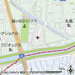 東京木材市場株式会社　東木越谷センター周辺の地図