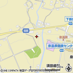 山梨県北杜市大泉町谷戸1461周辺の地図