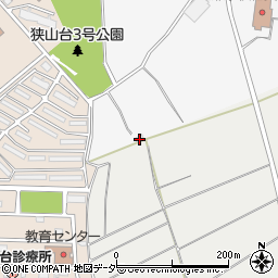 埼玉県狭山市加佐志462周辺の地図