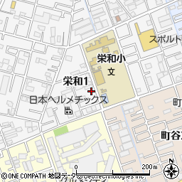 かばさん薬局栄和店周辺の地図