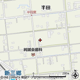 埼玉県三郷市半田1052周辺の地図