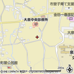 山梨県北杜市大泉町谷戸2935周辺の地図