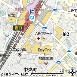 サンドラッグ　柏南口駅前薬局周辺の地図