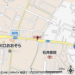神根石神公園周辺の地図