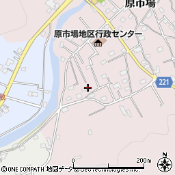 埼玉県飯能市原市場1067-3周辺の地図