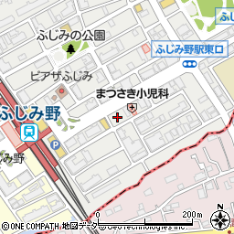 埼玉県富士見市ふじみ野東1丁目周辺の地図