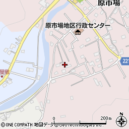 埼玉県飯能市原市場1068-9周辺の地図
