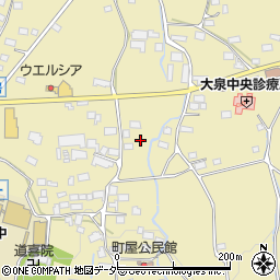 山梨県北杜市大泉町谷戸2355周辺の地図