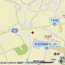 山梨県北杜市大泉町谷戸1812周辺の地図