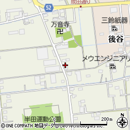 埼玉県三郷市半田682周辺の地図