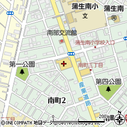 コジマ×ビックカメラ南越谷店周辺の地図