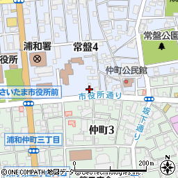 浦和訪問看護ステーション周辺の地図