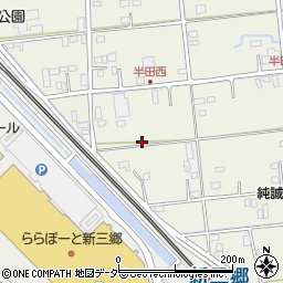 埼玉県三郷市半田1415周辺の地図