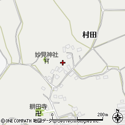 千葉県成田市村田172周辺の地図
