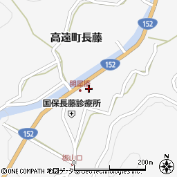 長野県伊那市高遠町長藤1756周辺の地図