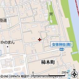 埼玉県草加市柿木町341周辺の地図