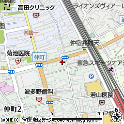 ローソン浦和仲町店周辺の地図