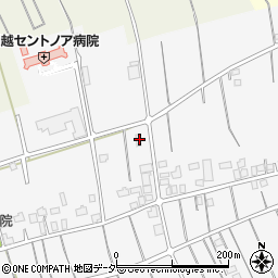 埼玉県川越市下赤坂317周辺の地図