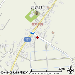 千葉県成田市西大須賀603-4周辺の地図