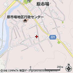 埼玉県飯能市原市場987周辺の地図
