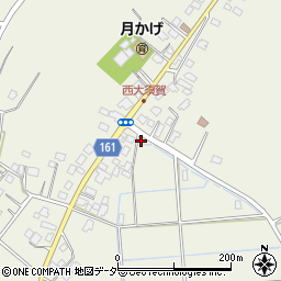 千葉県成田市西大須賀603周辺の地図