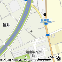 埼玉県狭山市笹井632周辺の地図
