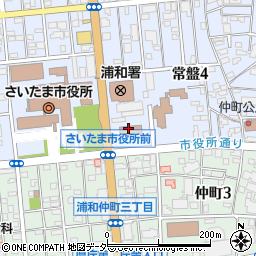 自衛隊埼玉地方協力本部援護課周辺の地図