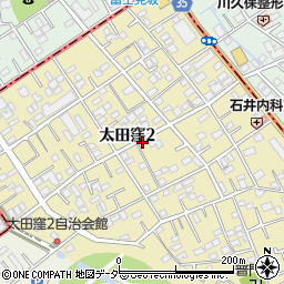 ＳＡＮパークＥＣＯさいたま太田窪１駐車場周辺の地図