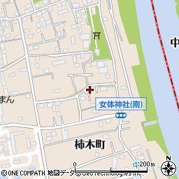 埼玉県草加市柿木町316-5周辺の地図