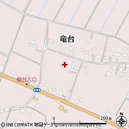 千葉県成田市竜台周辺の地図