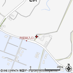 千葉県成田市七沢268-3周辺の地図