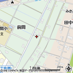 埼玉県三郷市前間444周辺の地図