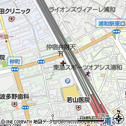 社団法人建設荷役車両安全技術協会　埼玉県支部周辺の地図